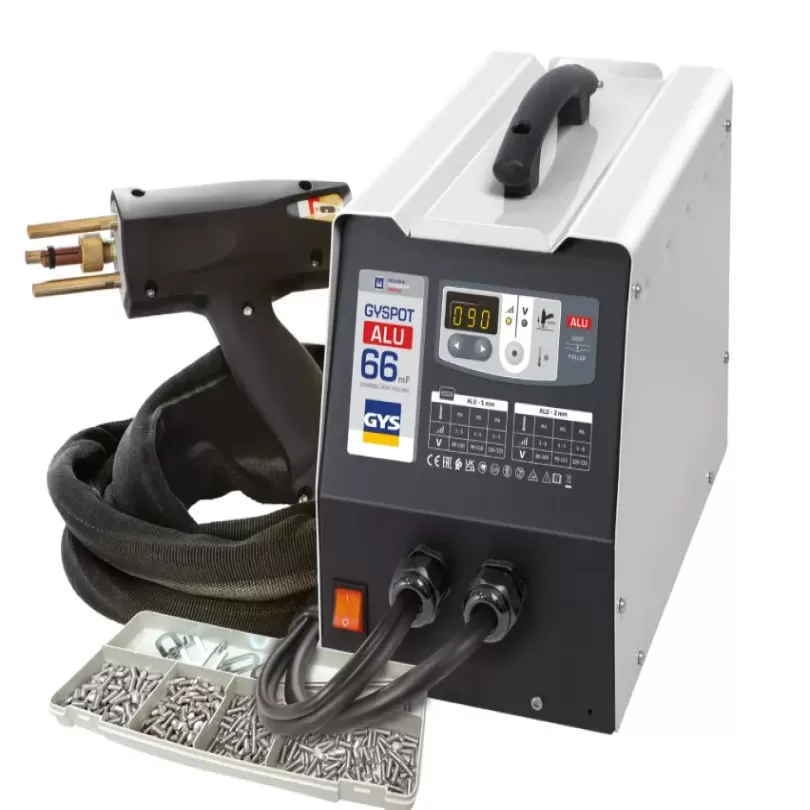Máy hàn giật nhôm 13000 A, 1 pha, điện áp 220V,